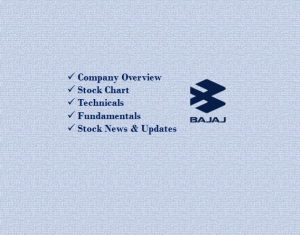 Bajaj Auto - Company Overview, Stock Chart, Technicals, Fundamentals, Stock News & Updates