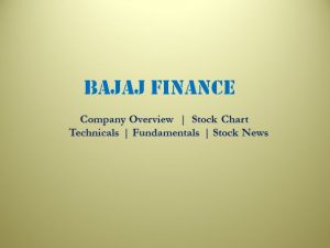 Bajaj Finance - Company Overview, Stock Chart, Technicals, Fundamentals, Stock News & Updates