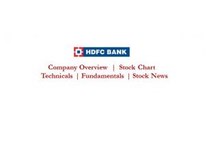 HDFC Bank - Company Overview, Stock Chart, Technicals, Fundamentals, Stock News & Updates