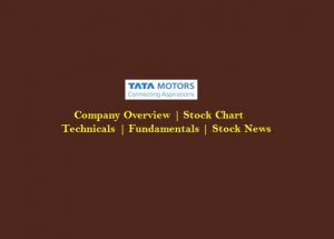 Tata Motors - Company Overview, Stock Chart, Technicals, Fundamentals, Stock News & Updates